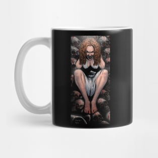 Amy Sitting Fright Night Smile Mug